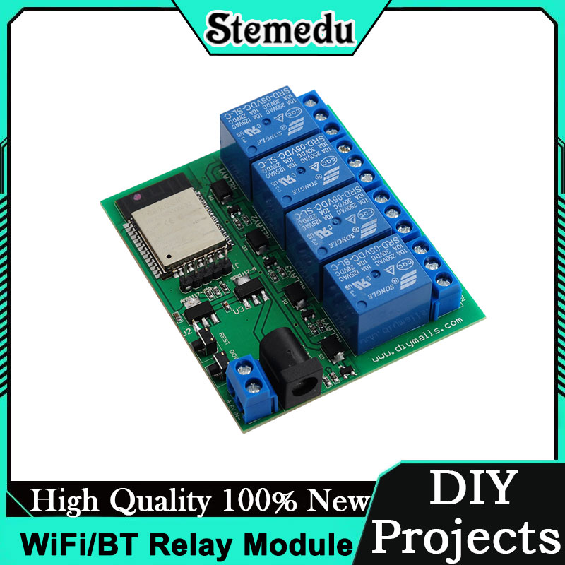 ESP32S 4-Channel WiFi/Bluetoot - Iot Diy Home Automation review and price