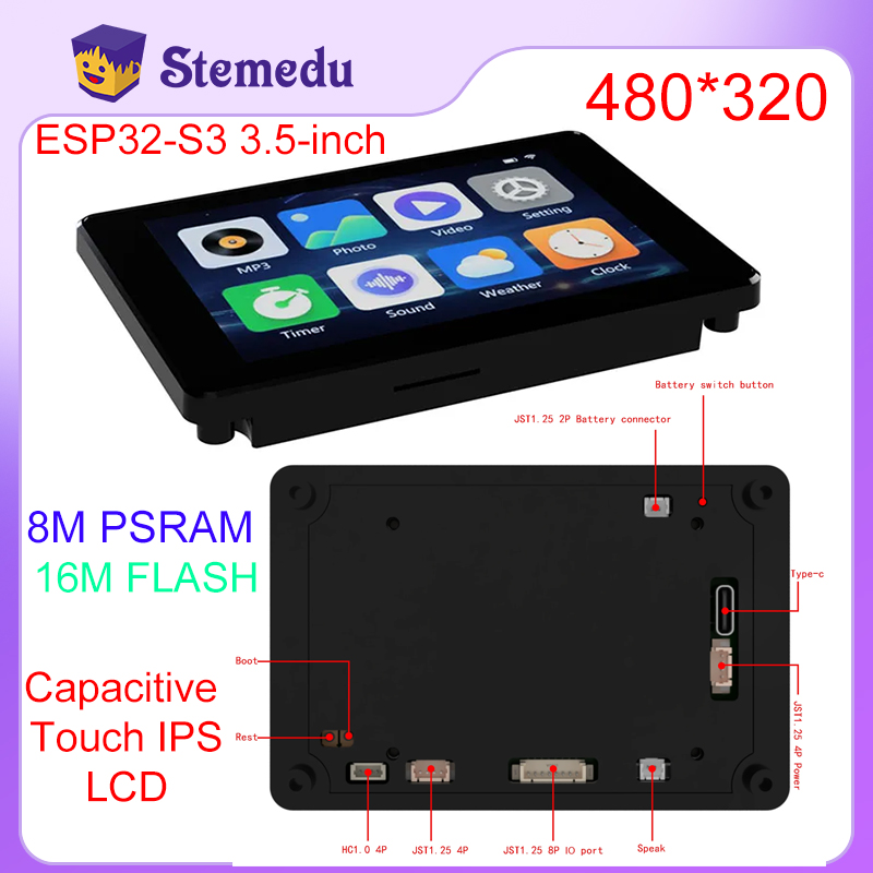 Mini ESP32-S3 3.5inch Capaciti - Home Automation Arduino review and price