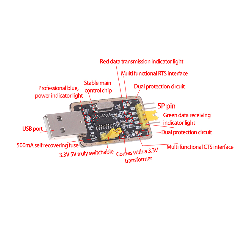 **CH340G Serial Port Modules U - Home Automation Arduino review and price